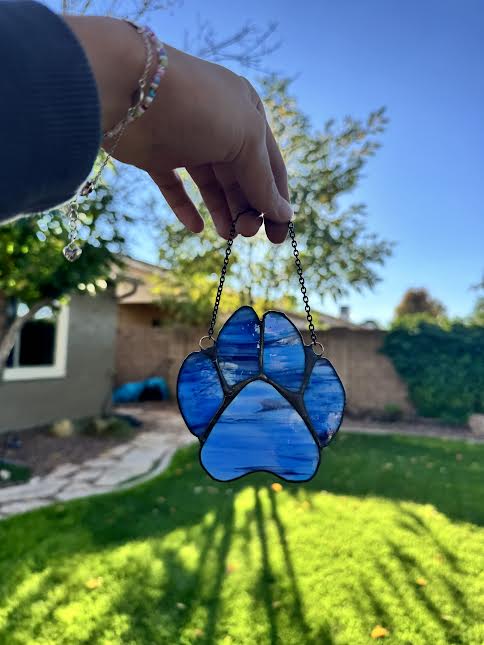 Paw Print - Blue