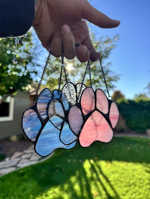 Paw Print - Blue
