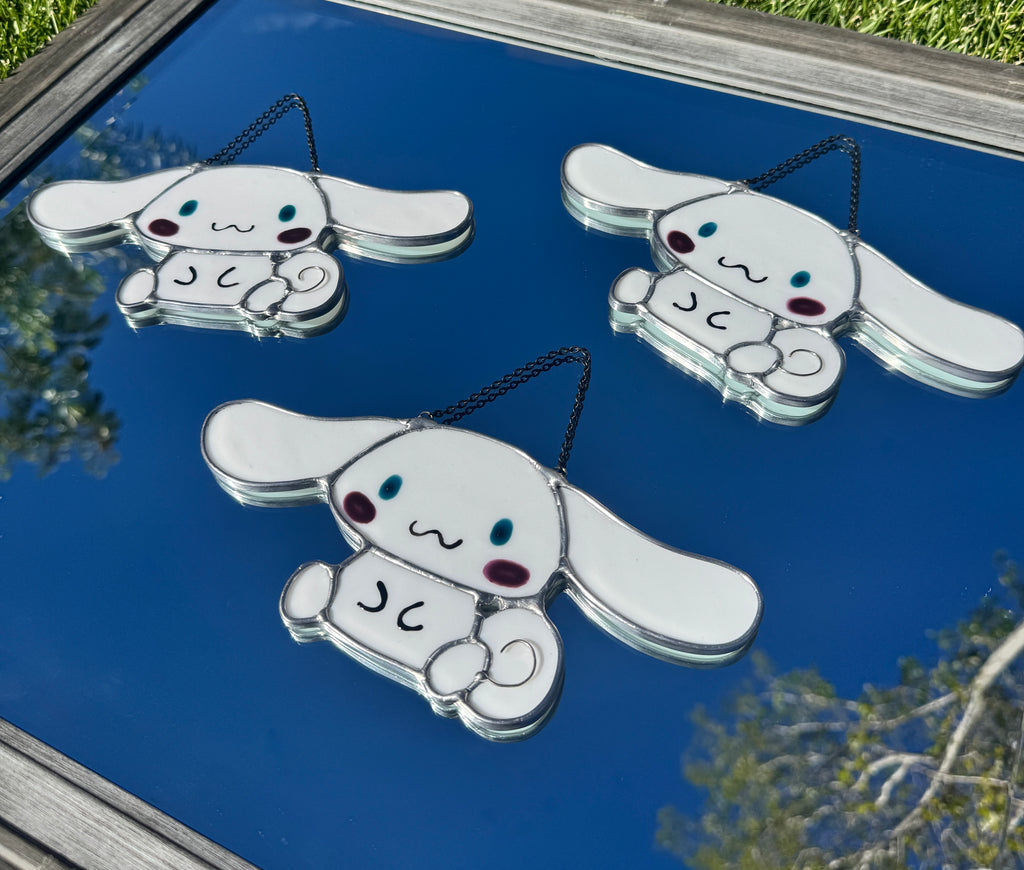 Cinnamoroll Stained Glass Art