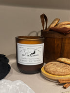 Sugar & Spice - 100% Natural Soy/Coconut Blend Candle