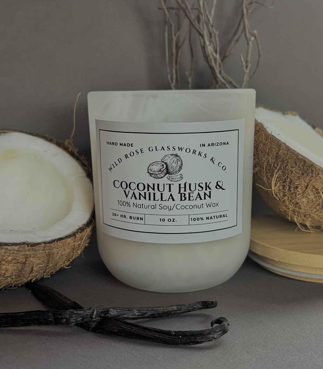 Coconut Husk & Vanilla Bean