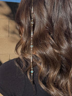 Hair Beads - Gold Moon & Star