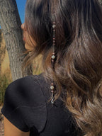 Hair Beads - Silver Moon & Star