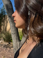 Hair Beads - Silver Moon & Star