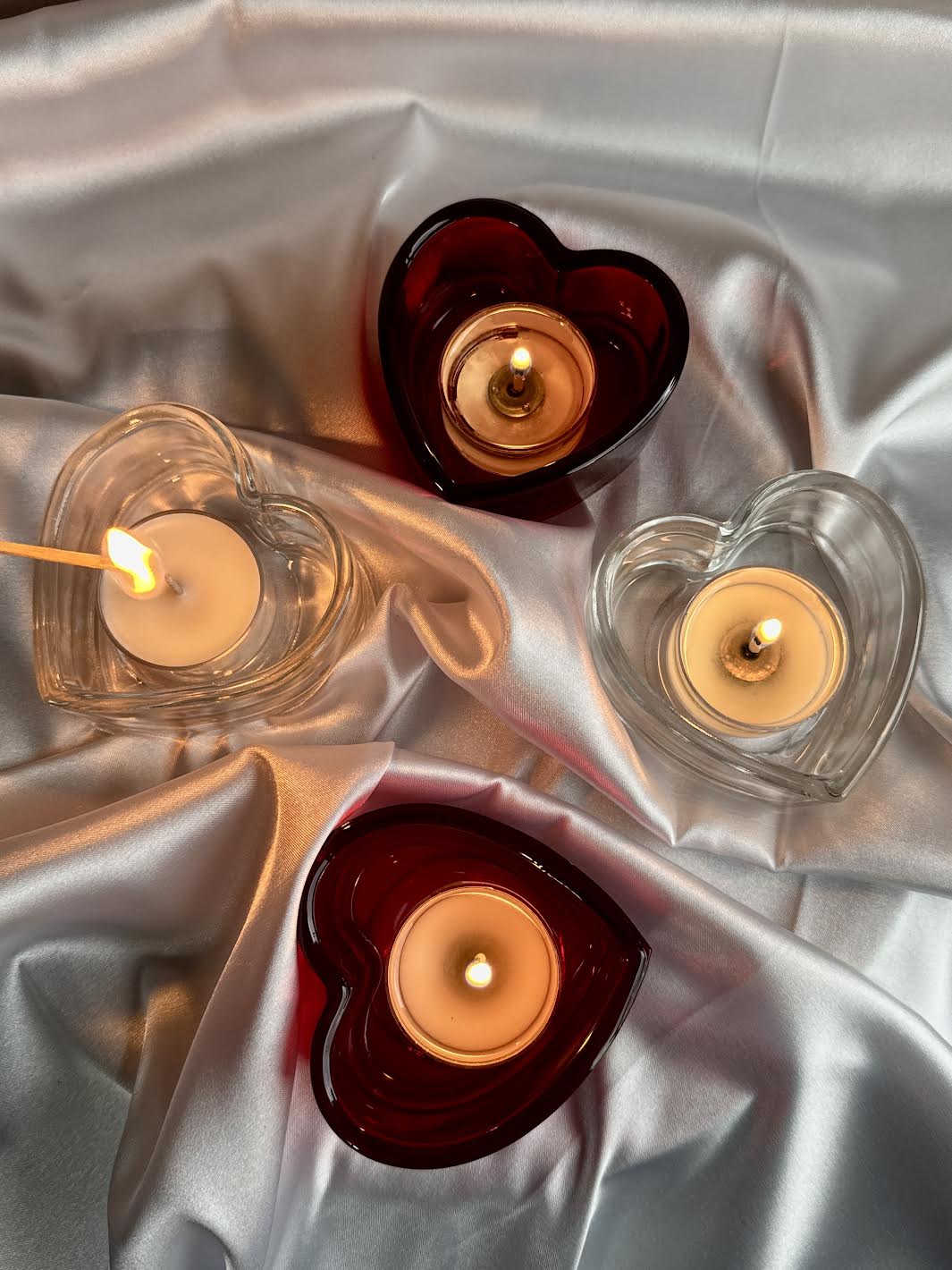 Heart Shaped Tealight Holders
