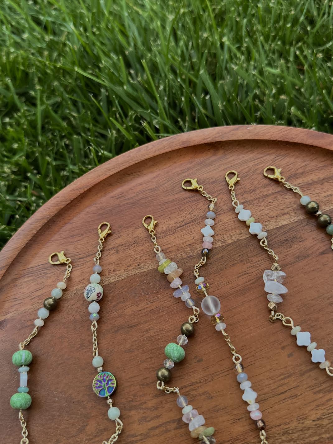 Hair Beads - Gold Moon & Star