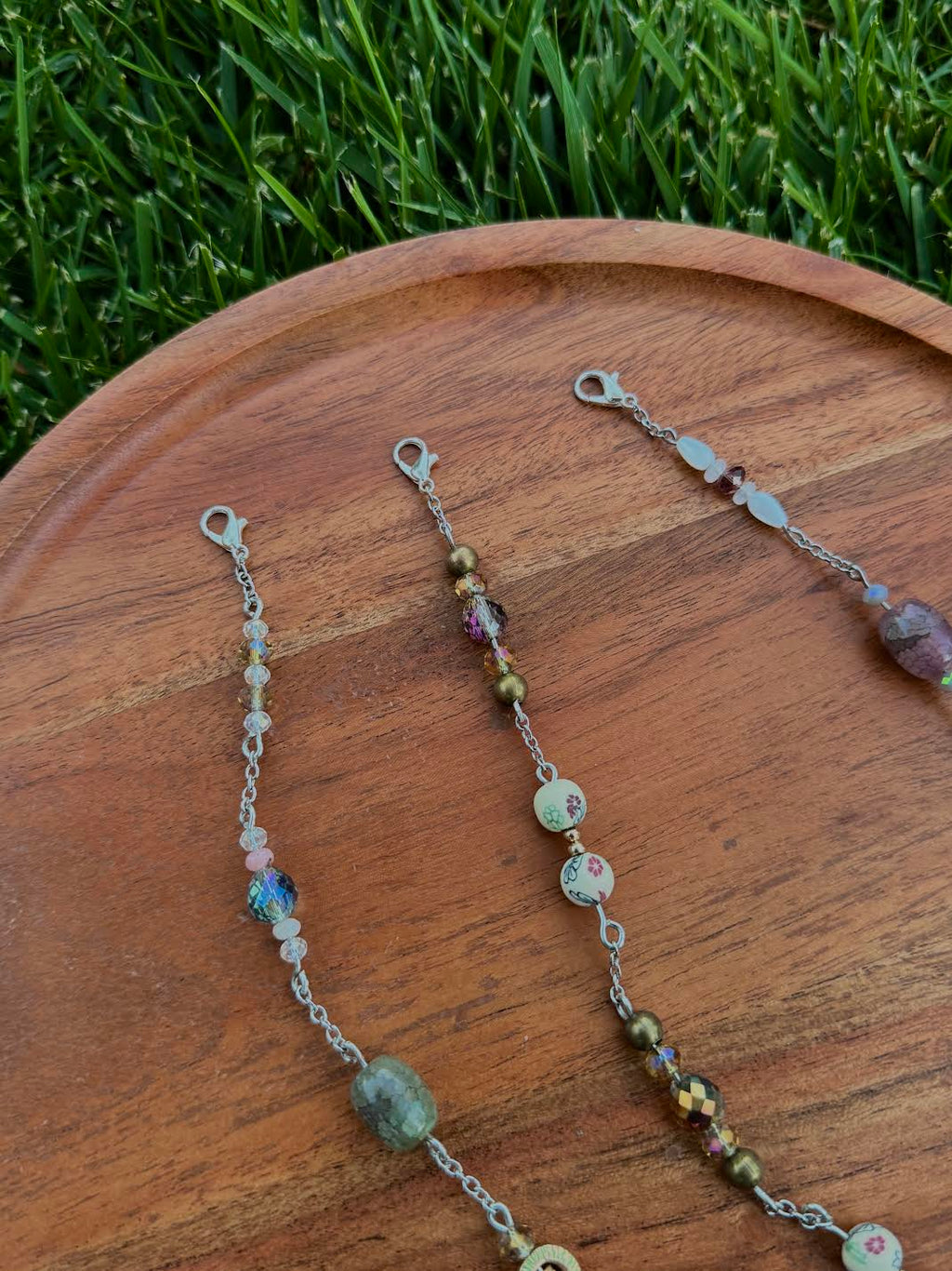 Hair Beads - Silver Moon & Star