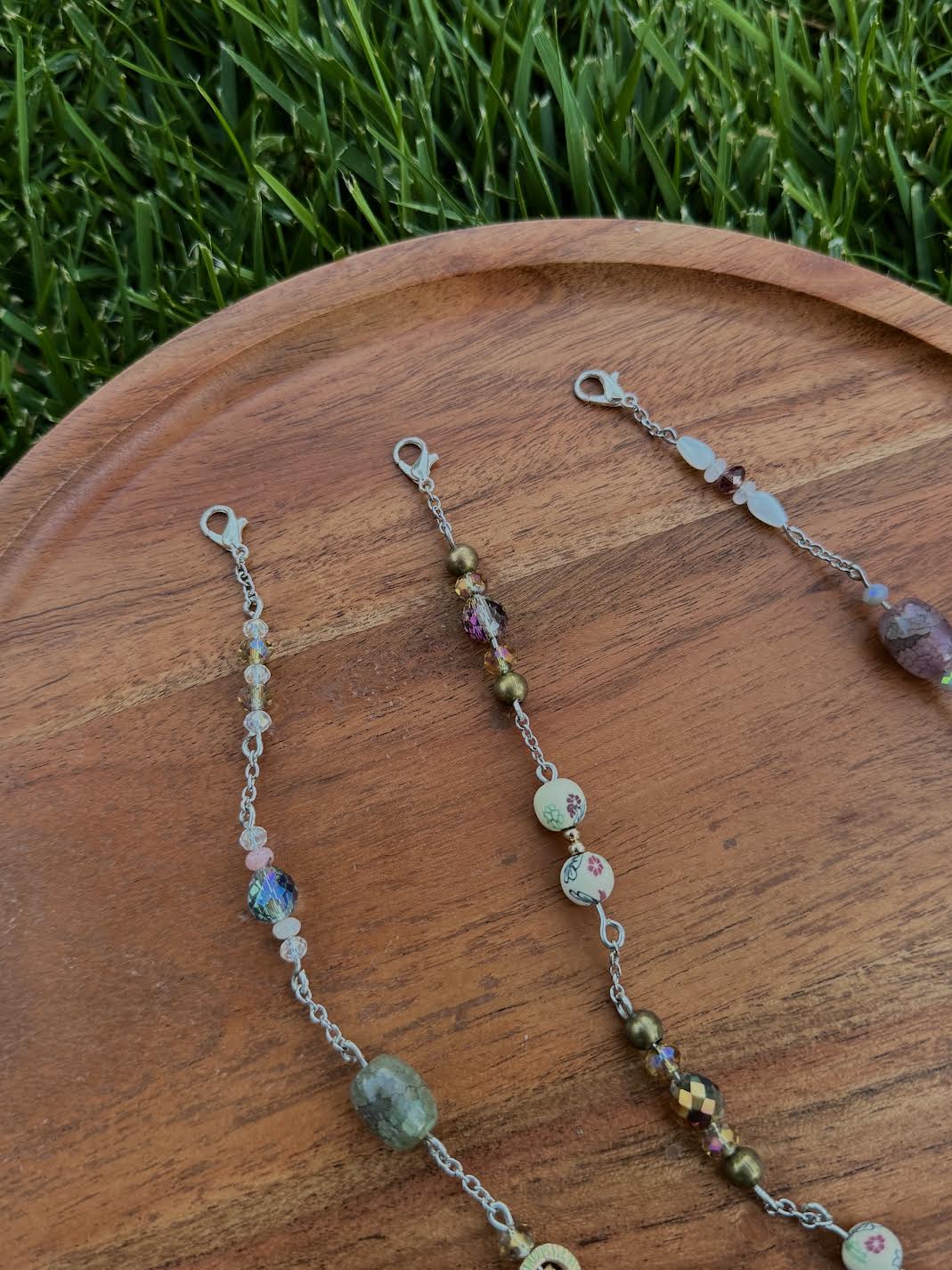 Hair Beads - Silver Moon & Star