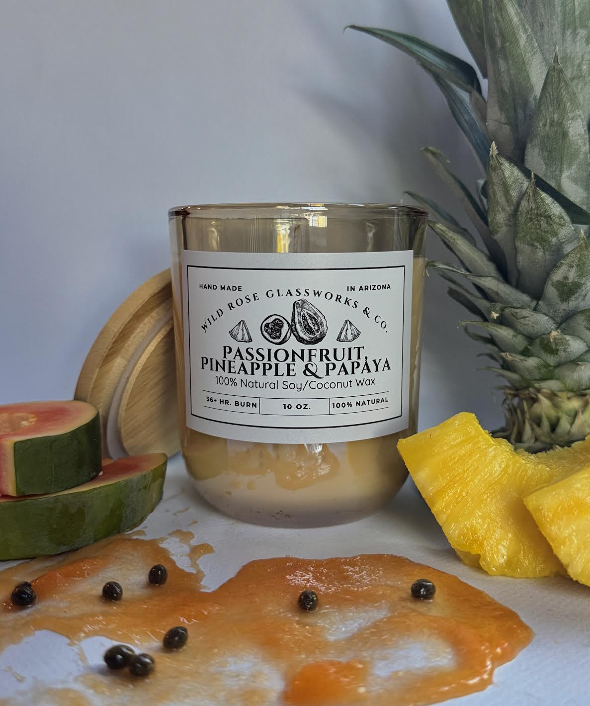 Passionfruit, Pineapple & Papaya