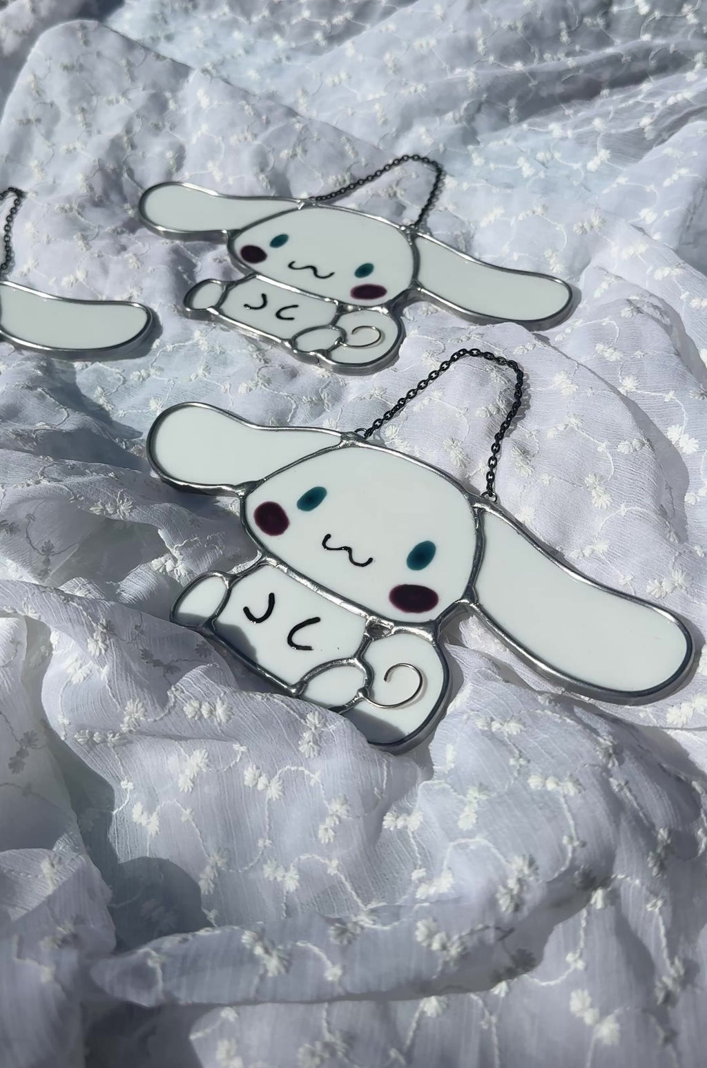 Cinnamoroll Stained Glass Art