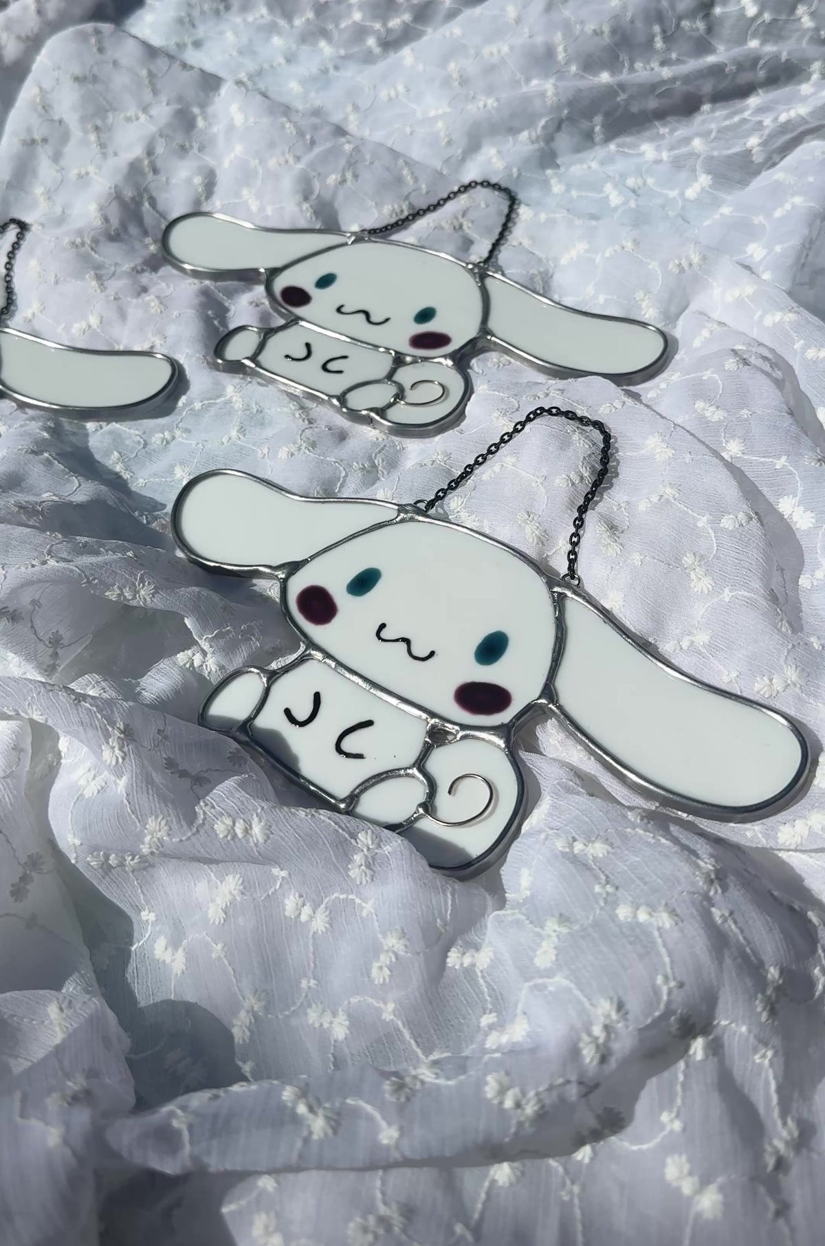 Cinnamoroll Stained Glass Art